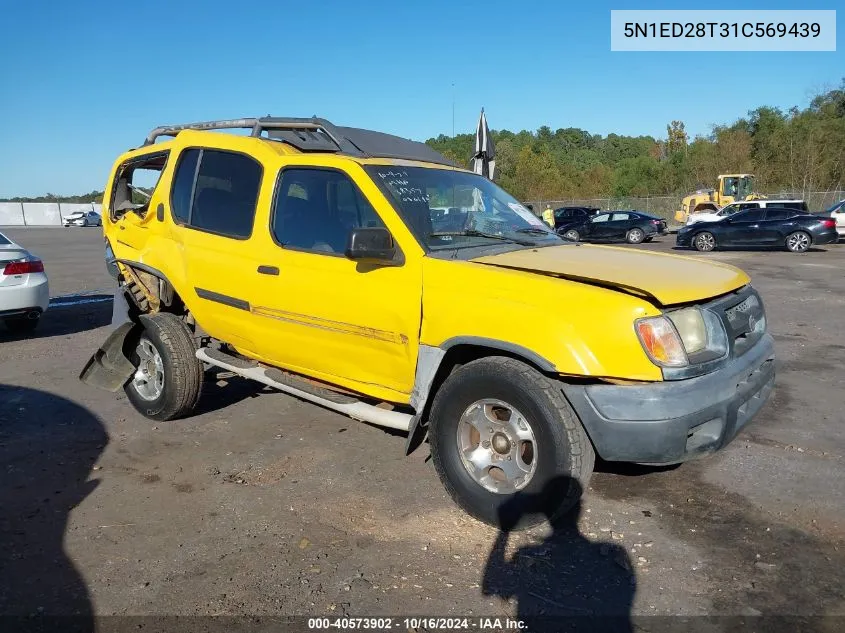 2001 Nissan Xterra Xe-V6 VIN: 5N1ED28T31C569439 Lot: 40573902