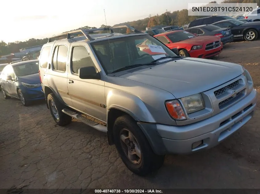 2001 Nissan Xterra Se VIN: 5N1ED28T91C524120 Lot: 40740738