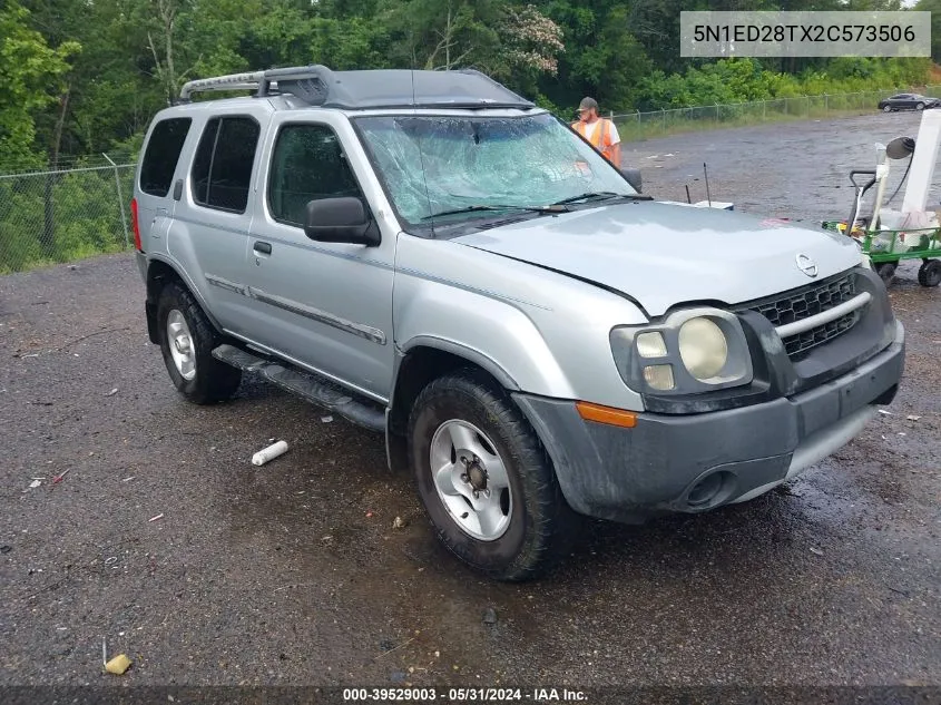 2002 Nissan Xterra Xe VIN: 5N1ED28TX2C573506 Lot: 39529003