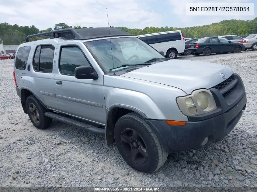 5N1ED28T42C578054 2002 Nissan Xterra Se