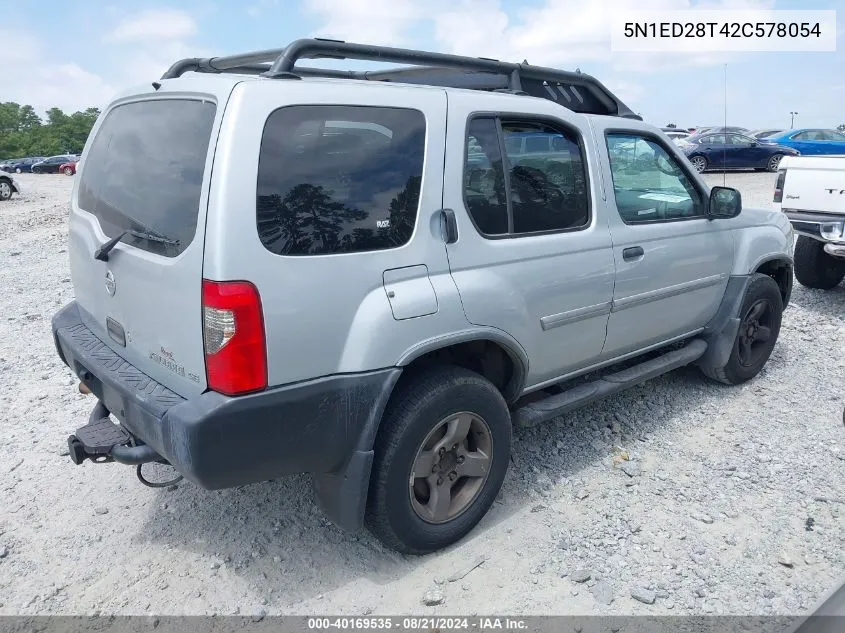 5N1ED28T42C578054 2002 Nissan Xterra Se