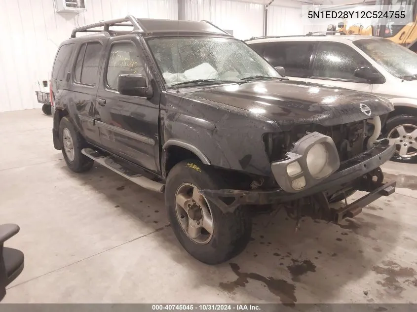 5N1ED28Y12C524755 2002 Nissan Xterra Xe