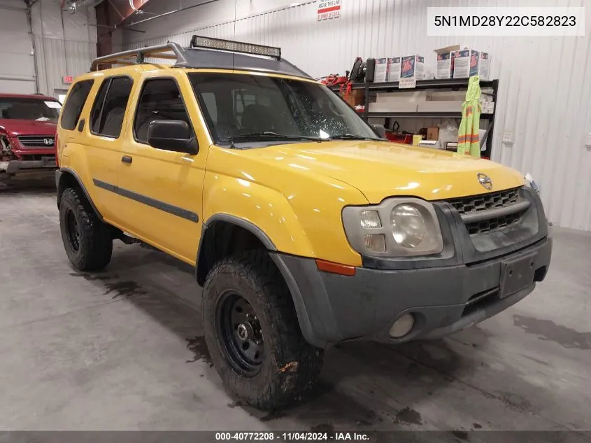 2002 Nissan Xterra Se S/C VIN: 5N1MD28Y22C582823 Lot: 40772208