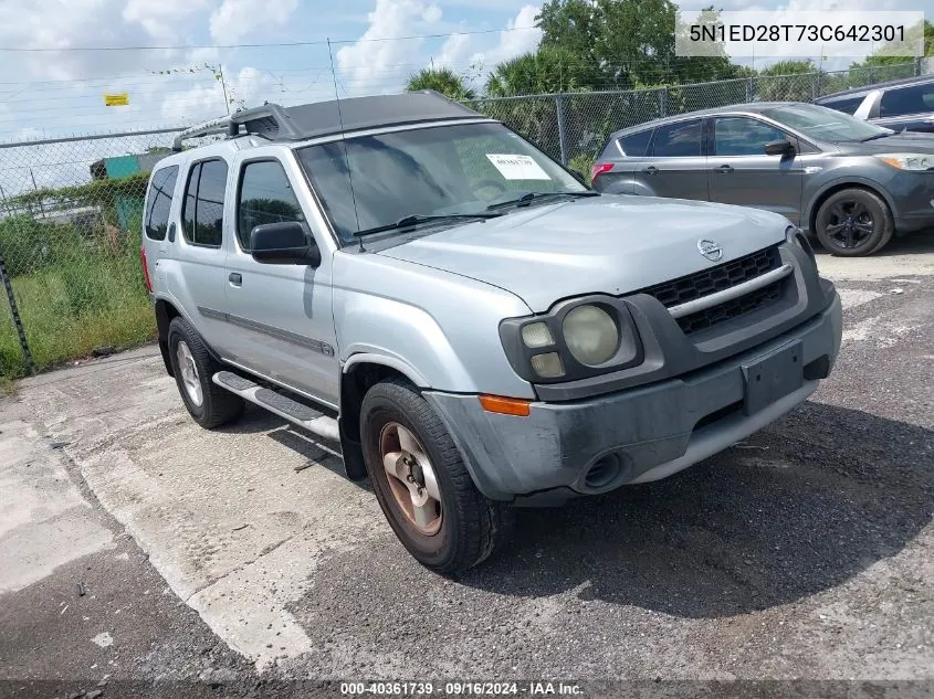 2003 Nissan Xterra Xe VIN: 5N1ED28T73C642301 Lot: 40361739