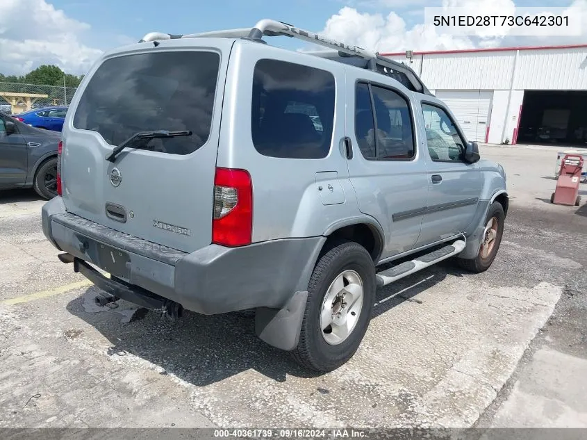 2003 Nissan Xterra Xe VIN: 5N1ED28T73C642301 Lot: 40361739