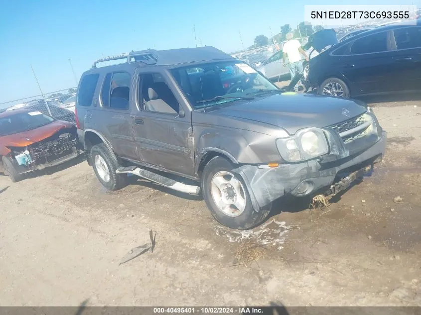 2003 Nissan Xterra Xe VIN: 5N1ED28T73C693555 Lot: 40495401