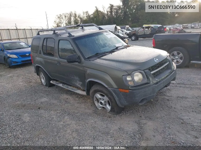 2003 Nissan Xterra Xe VIN: 5N1ED28Y13C666590 Lot: 40499580