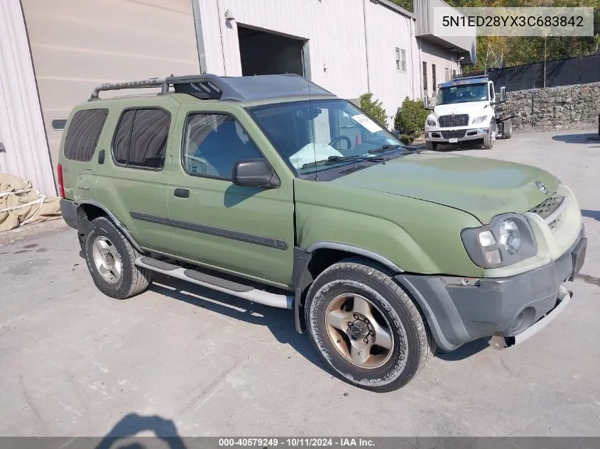 2003 Nissan Xterra Xe VIN: 5N1ED28YX3C683842 Lot: 40579249