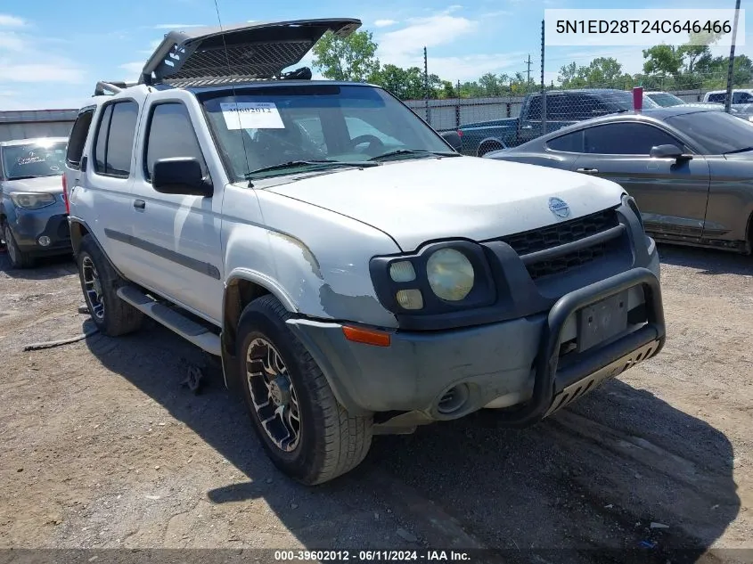 2004 Nissan Xterra Xe VIN: 5N1ED28T24C646466 Lot: 39602012