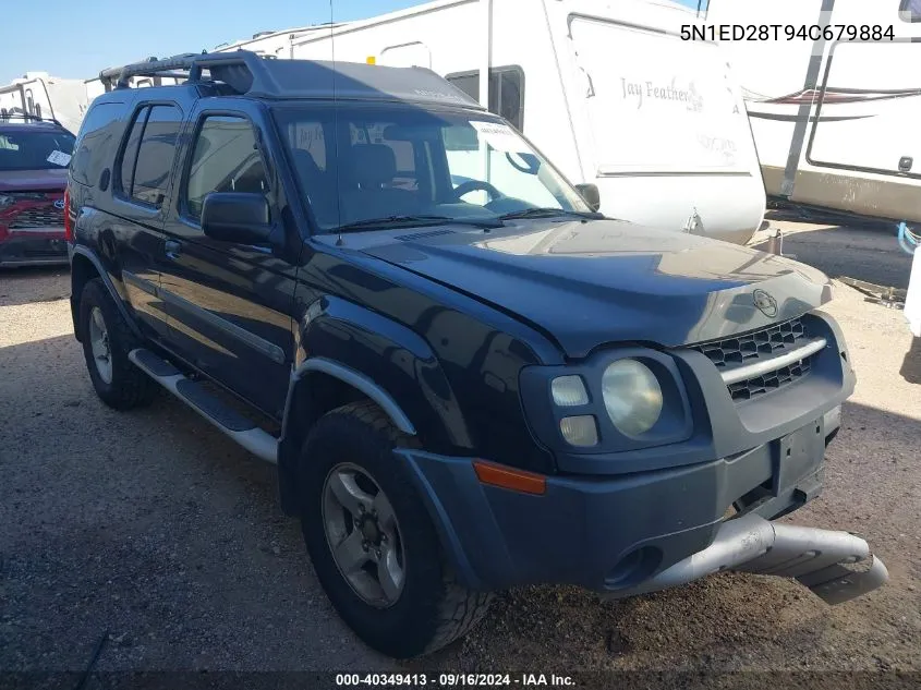 2004 Nissan Xterra Xe/Se VIN: 5N1ED28T94C679884 Lot: 40349413