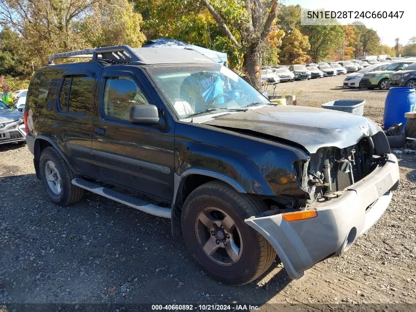 2004 Nissan Xterra Xe VIN: 5N1ED28T24C660447 Lot: 40660892