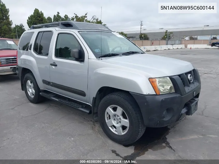 5N1AN08W95C600144 2005 Nissan Xterra S