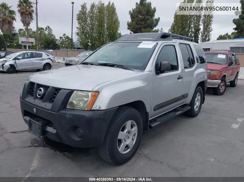 5N1AN08W95C600144 2005 Nissan Xterra S