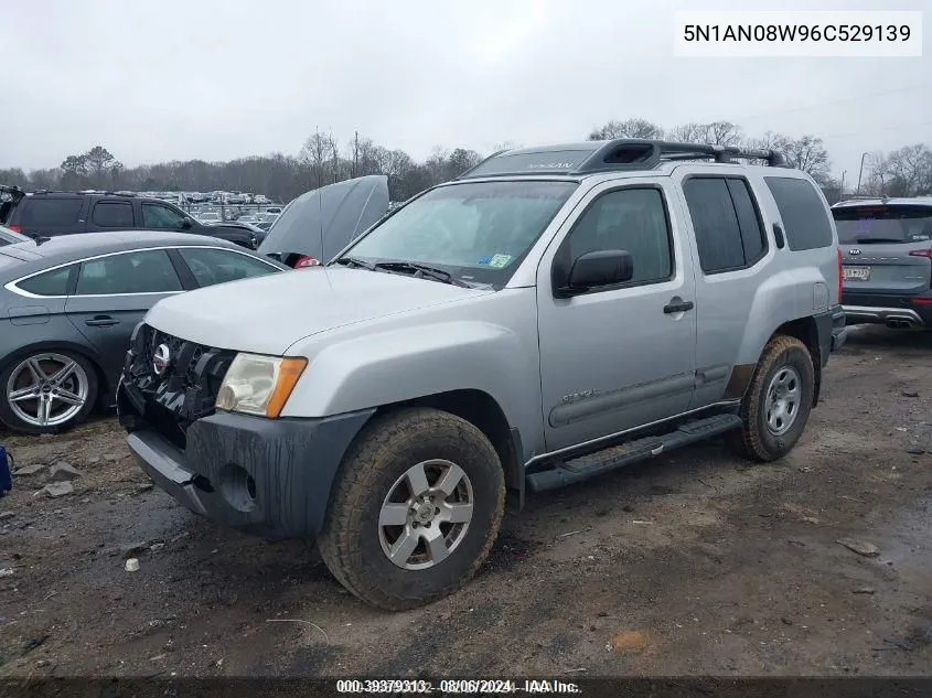 2006 Nissan Xterra Off Road VIN: 5N1AN08W96C529139 Lot: 39379313