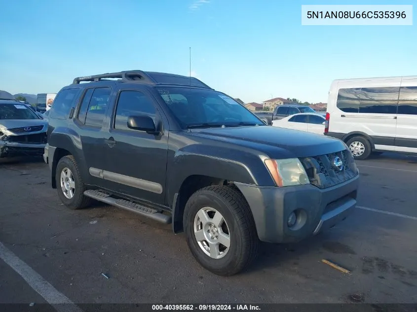 2006 Nissan Xterra S VIN: 5N1AN08U66C535396 Lot: 40395562