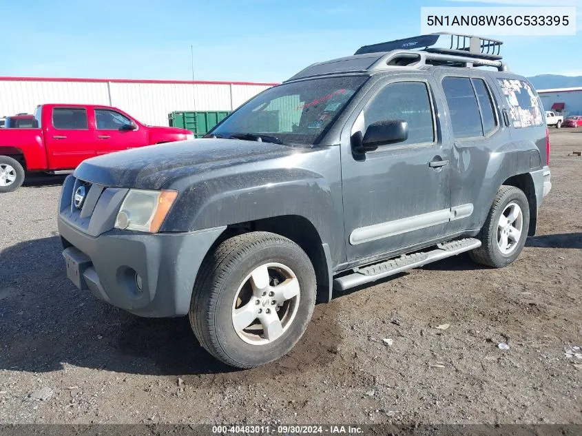 2006 Nissan Xterra Se VIN: 5N1AN08W36C533395 Lot: 40483011