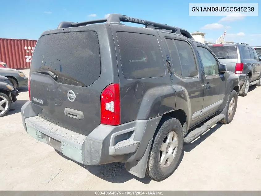 5N1AN08U56C545238 2006 Nissan Xterra S