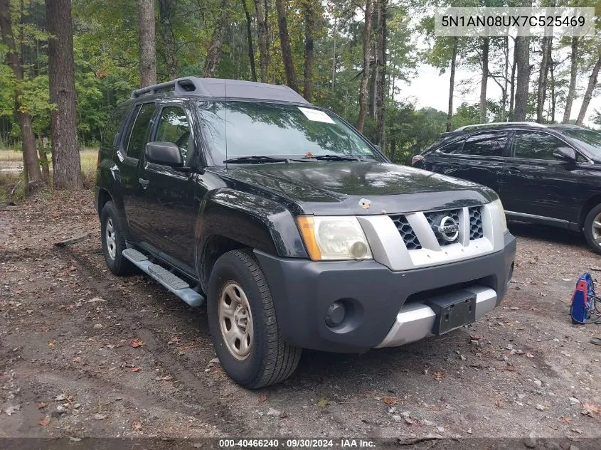 2007 Nissan Xterra X VIN: 5N1AN08UX7C525469 Lot: 40466240