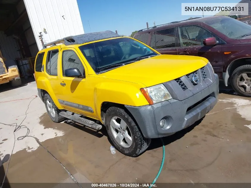 2007 Nissan Xterra Se VIN: 5N1AN08U77C534131 Lot: 40467026