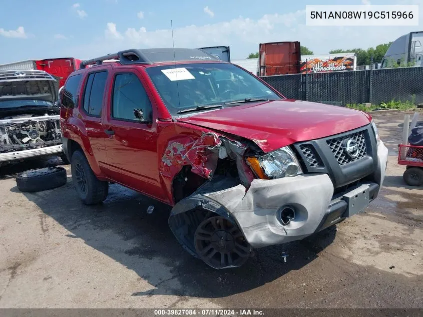 5N1AN08W19C515966 2009 Nissan Xterra S