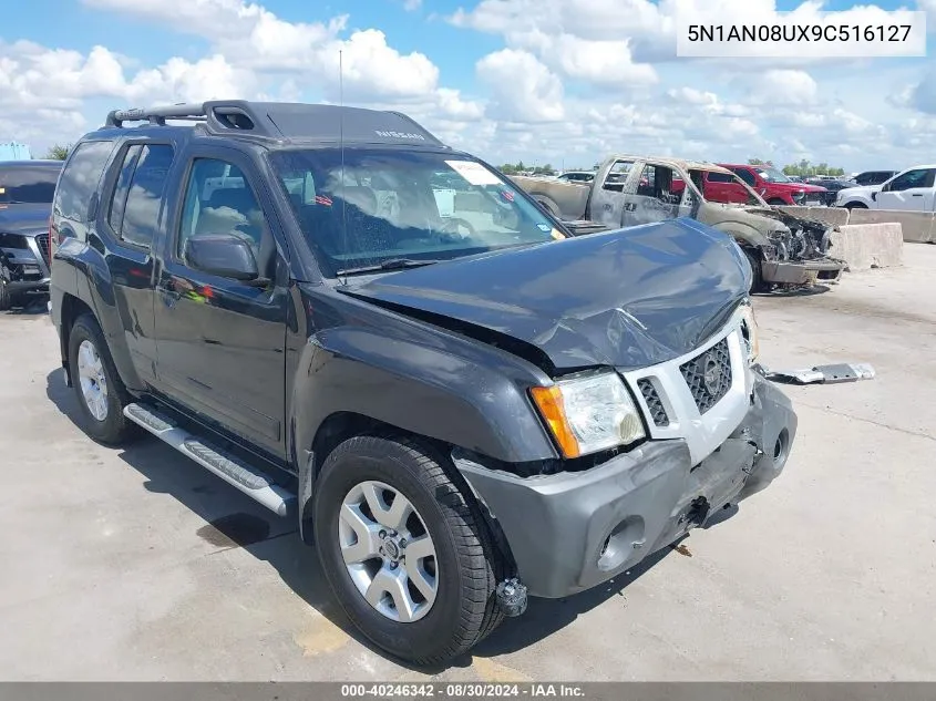 2009 Nissan Xterra Se VIN: 5N1AN08UX9C516127 Lot: 40246342