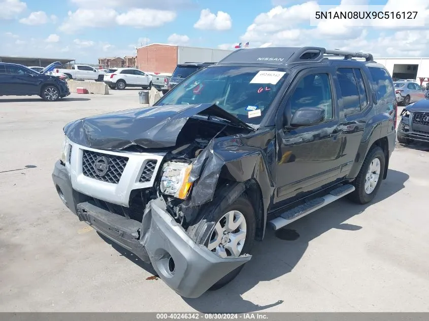 2009 Nissan Xterra Se VIN: 5N1AN08UX9C516127 Lot: 40246342