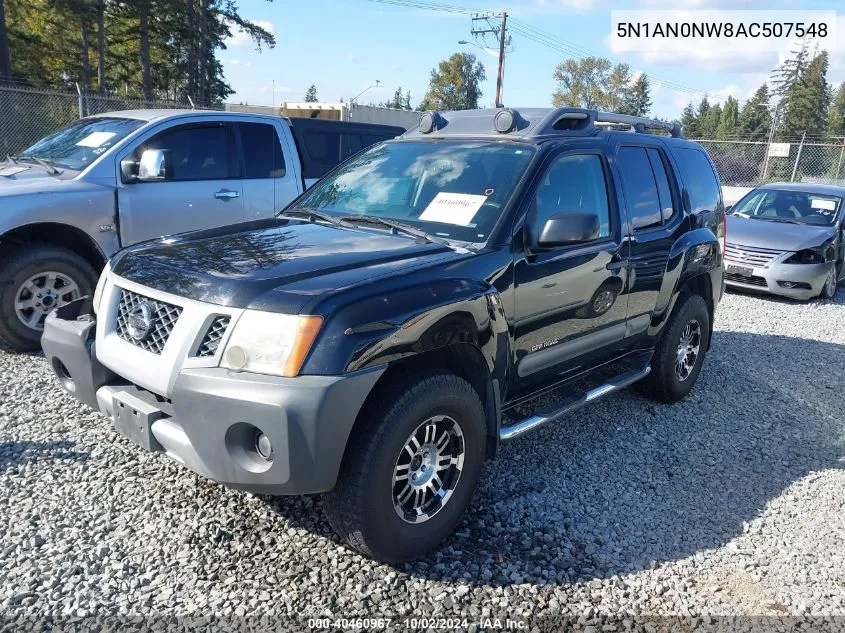 2010 Nissan Xterra Off Road VIN: 5N1AN0NW8AC507548 Lot: 40460967