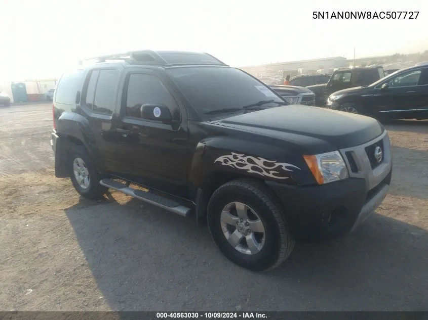 2010 Nissan Xterra Off Road/S/Se VIN: 5N1AN0NW8AC507727 Lot: 40563030