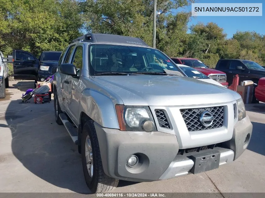 2010 Nissan Xterra S VIN: 5N1AN0NU9AC501272 Lot: 40694116