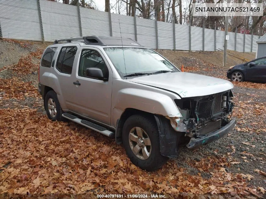 2010 Nissan Xterra S VIN: 5N1AN0NU7AC521469 Lot: 40797691