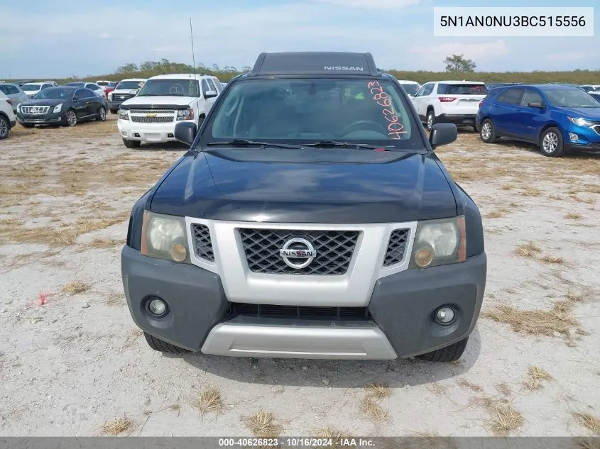 2011 Nissan Xterra S VIN: 5N1AN0NU3BC515556 Lot: 40626823