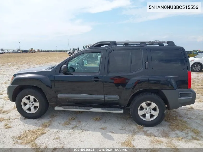 2011 Nissan Xterra S VIN: 5N1AN0NU3BC515556 Lot: 40626823