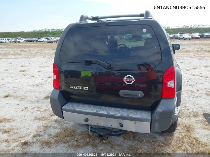 2011 Nissan Xterra S VIN: 5N1AN0NU3BC515556 Lot: 40626823