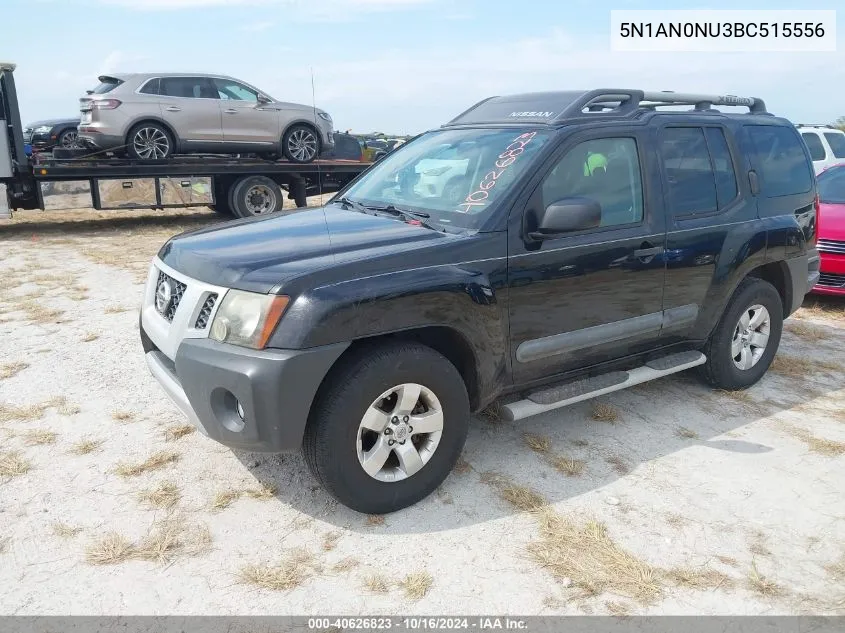 2011 Nissan Xterra S VIN: 5N1AN0NU3BC515556 Lot: 40626823