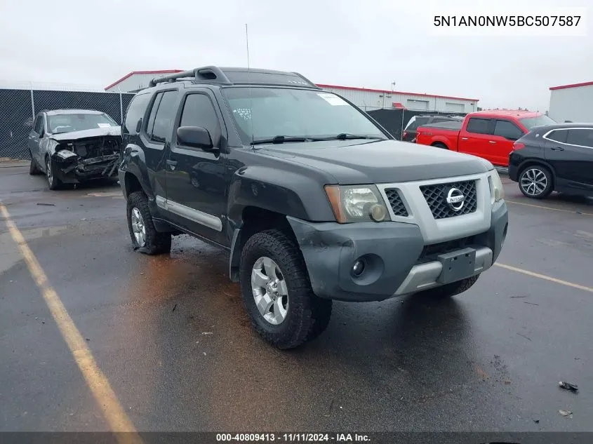 2011 Nissan Xterra Off Road/S/Se VIN: 5N1AN0NW5BC507587 Lot: 40809413