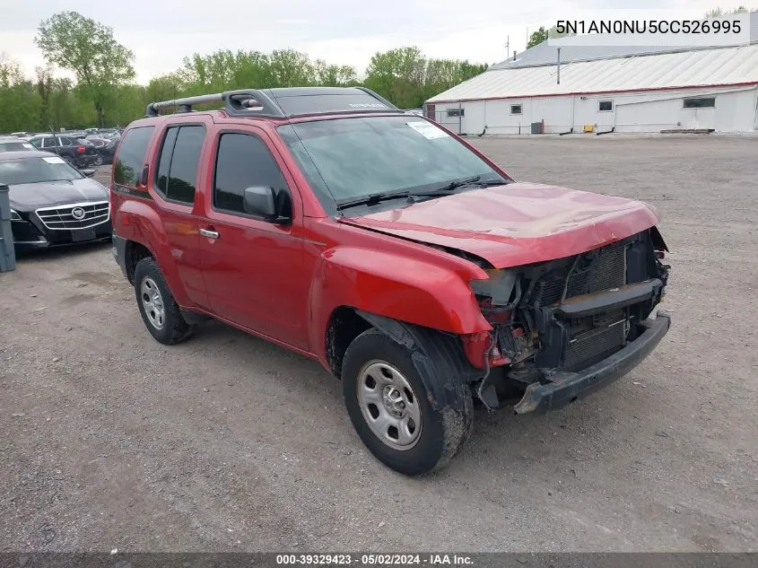 2012 Nissan Xterra X VIN: 5N1AN0NU5CC526995 Lot: 39329423