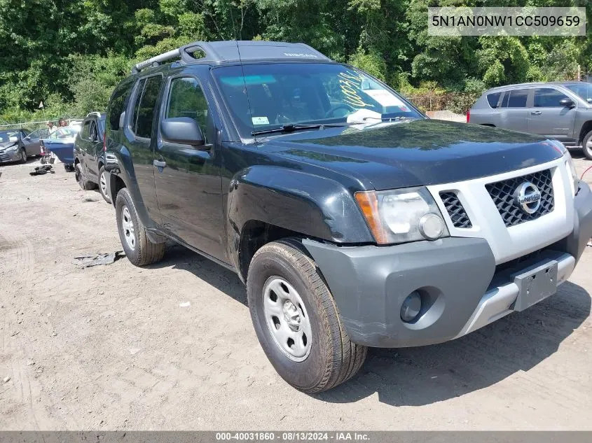 2012 Nissan Xterra X VIN: 5N1AN0NW1CC509659 Lot: 40031860