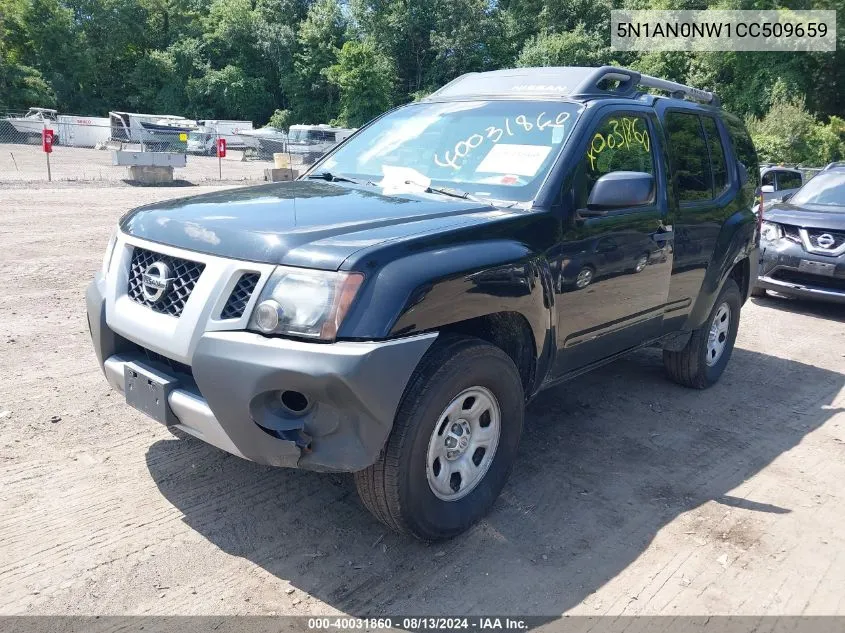 2012 Nissan Xterra X VIN: 5N1AN0NW1CC509659 Lot: 40031860