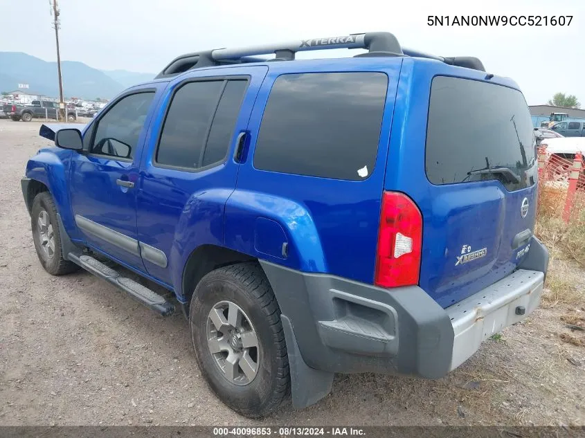 2012 Nissan Xterra Pro-4X VIN: 5N1AN0NW9CC521607 Lot: 40096853