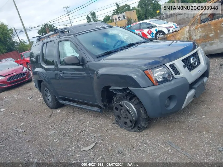 2012 Nissan Xterra Off Road/S/Se VIN: 5N1AN0NU2CC503948 Lot: 40274593