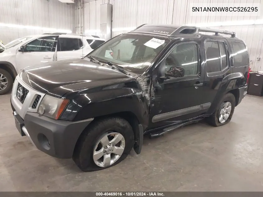 2012 Nissan Xterra Off Road/S/Se VIN: 5N1AN0NW8CC526295 Lot: 40469016