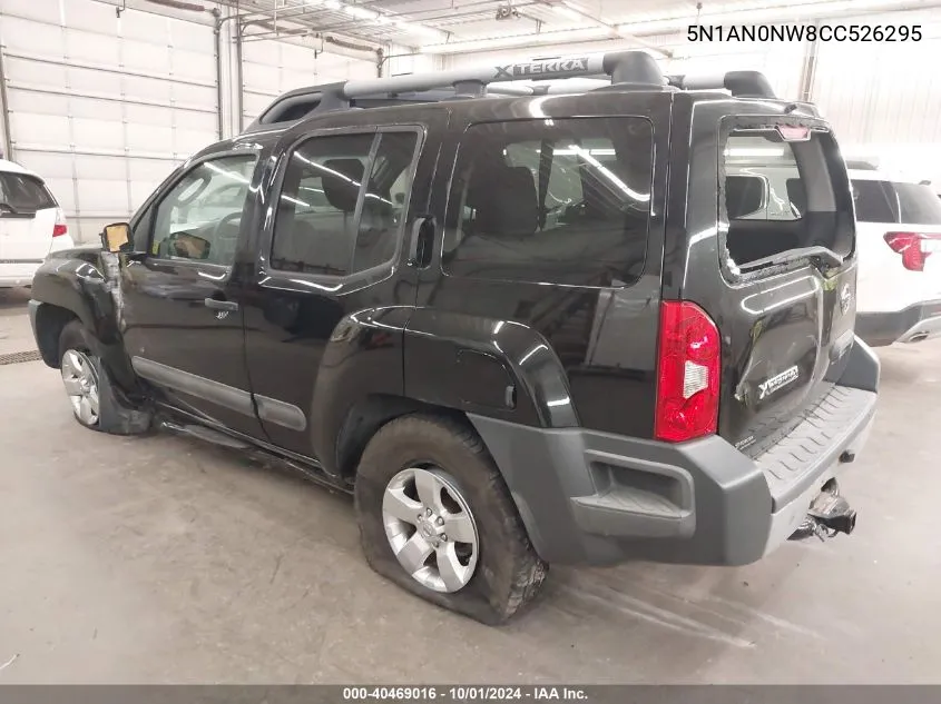 2012 Nissan Xterra Off Road/S/Se VIN: 5N1AN0NW8CC526295 Lot: 40469016