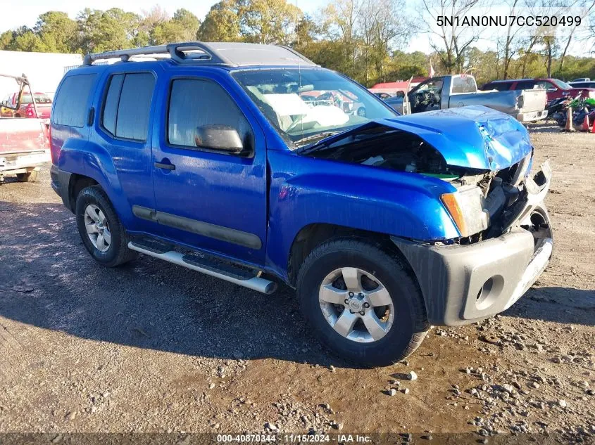 5N1AN0NU7CC520499 2012 Nissan Xterra S