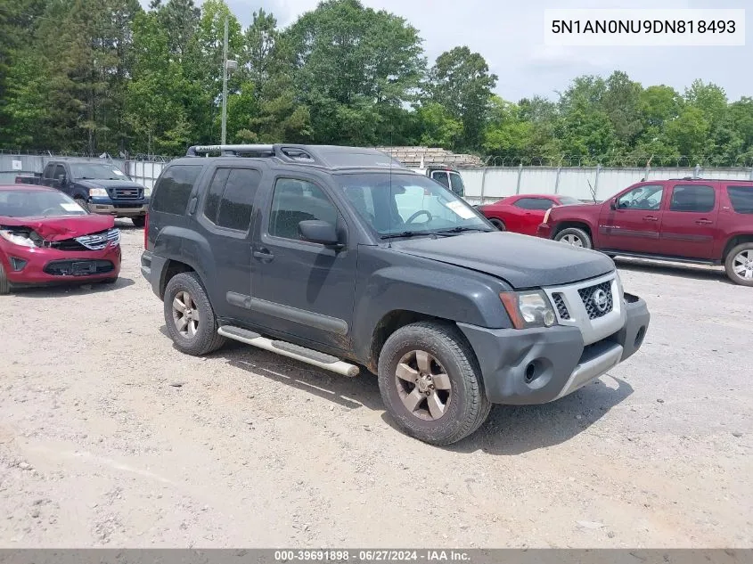 2013 Nissan Xterra S VIN: 5N1AN0NU9DN818493 Lot: 39691898