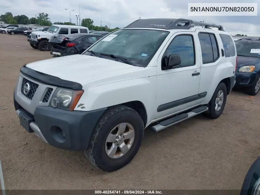 2013 Nissan Xterra S VIN: 5N1AN0NU7DN820050 Lot: 40254741