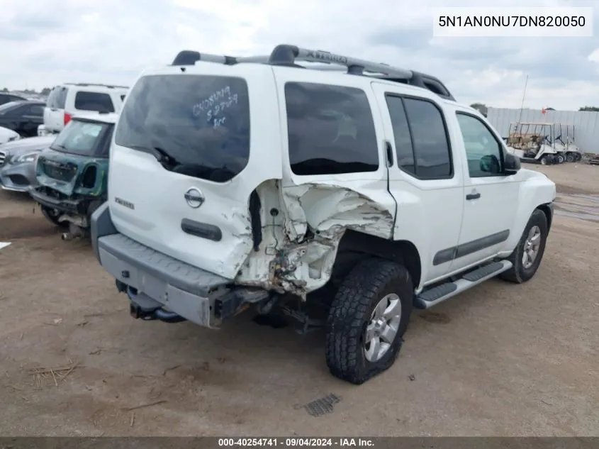 2013 Nissan Xterra S VIN: 5N1AN0NU7DN820050 Lot: 40254741