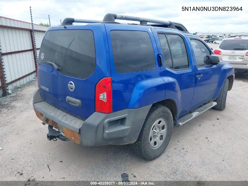 5N1AN0NU3DN823964 2013 Nissan Xterra X