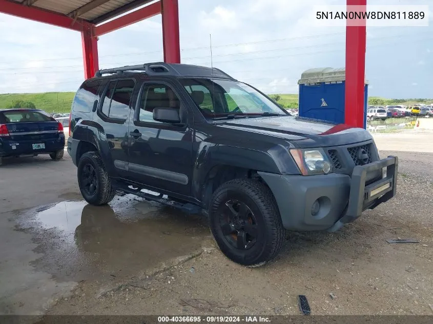 2013 Nissan Xterra S VIN: 5N1AN0NW8DN811889 Lot: 40366695