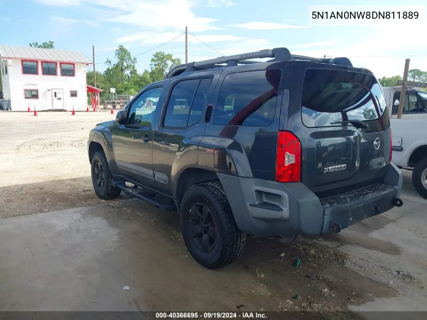 2013 Nissan Xterra S VIN: 5N1AN0NW8DN811889 Lot: 40366695