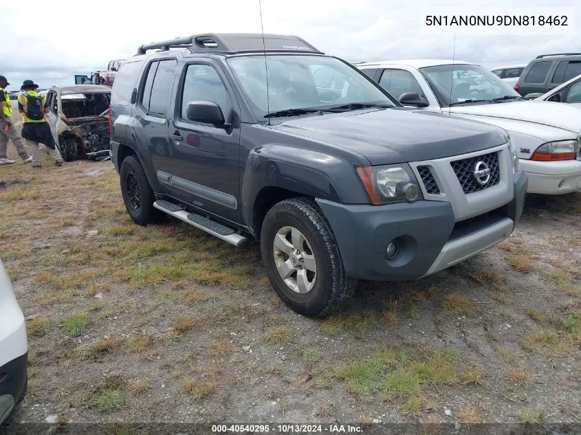 2013 Nissan Xterra S VIN: 5N1AN0NU9DN818462 Lot: 40540295